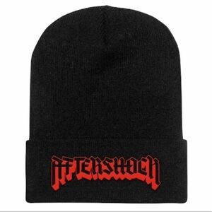 Aftershock music festival official black beanie hat NWT last one